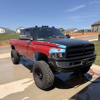 Dodge Ram — Mopar Tribute — Custom Red, White & Blue Graphics